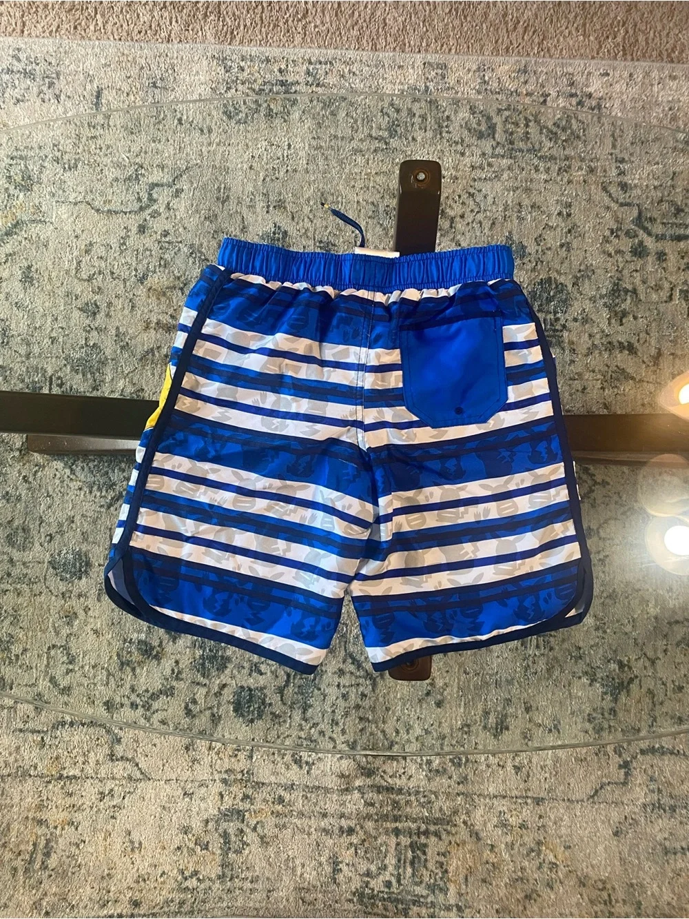 Pokemon Blue & Yellow Pikachu Kids Rashguard Swim Set